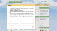 Desktop Screenshot of mainstreetmedica.com